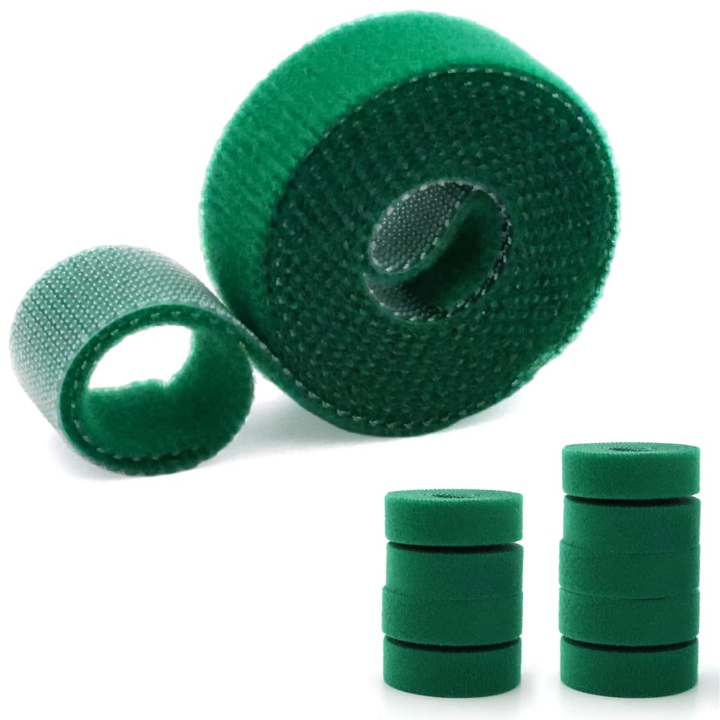 HASTHIP 10Pcs Plant Tie Strap, Reusable Nylon Garden Tape Rolls Plant Ties, Back to Back Hook and Loop Tape for Tomato Plant Support, Tree Ties, Plant Supports, Cable Organizer, Cable Ties (1m/roll) HASTHIP 10Pcs Plant Tie Strap, Reusable Nylon Garden Tape Rolls Plant Ties, Back to Back Hook and Loop Tape for Tomato Plant Support, Tree Ties, Plant Supports, Cable Organizer, Cable Ties (1m/roll)